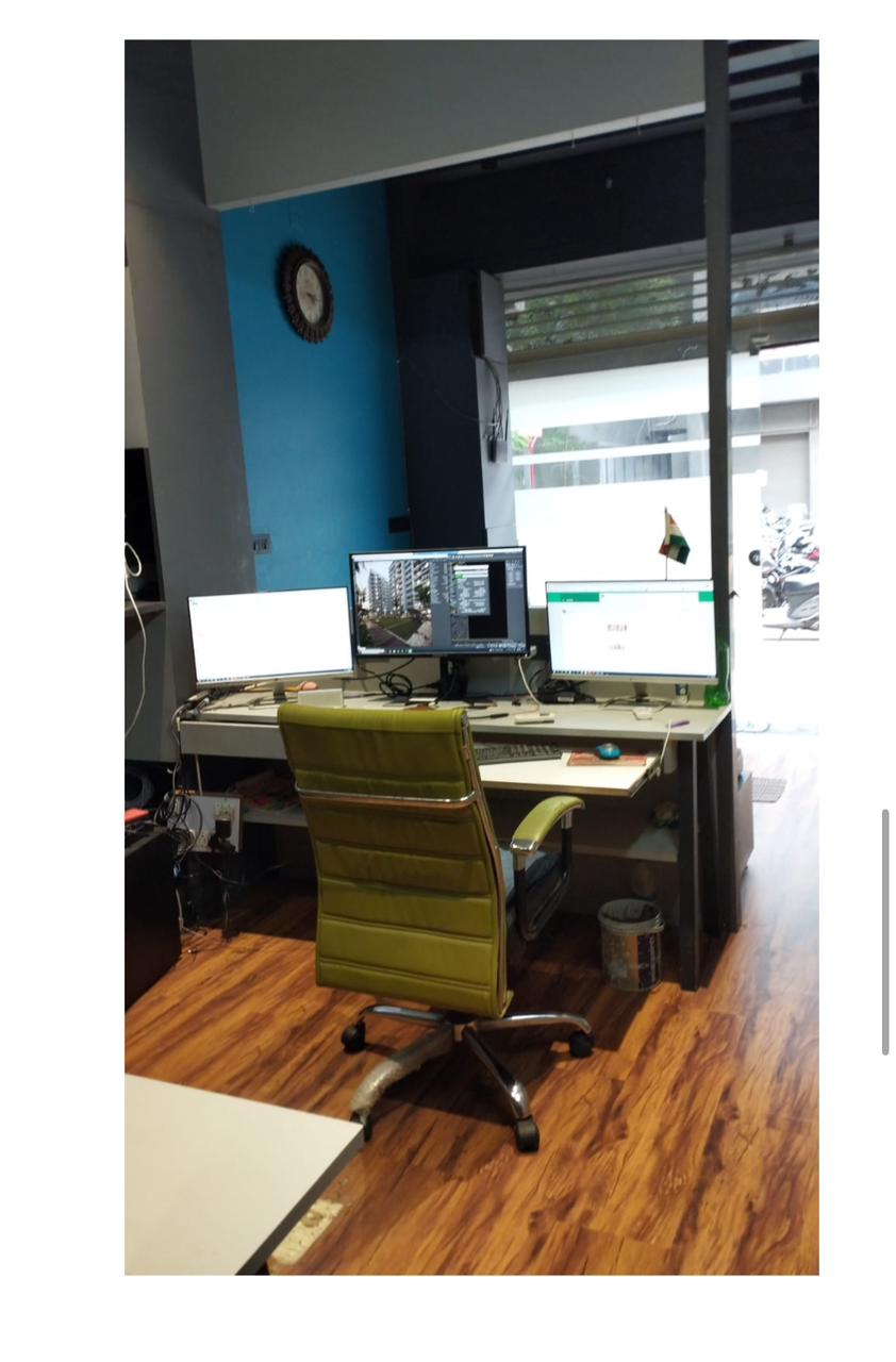 Office 650 Sq. Ft. Commercial Office for Rent in Gota Ahmedabad - Media 2