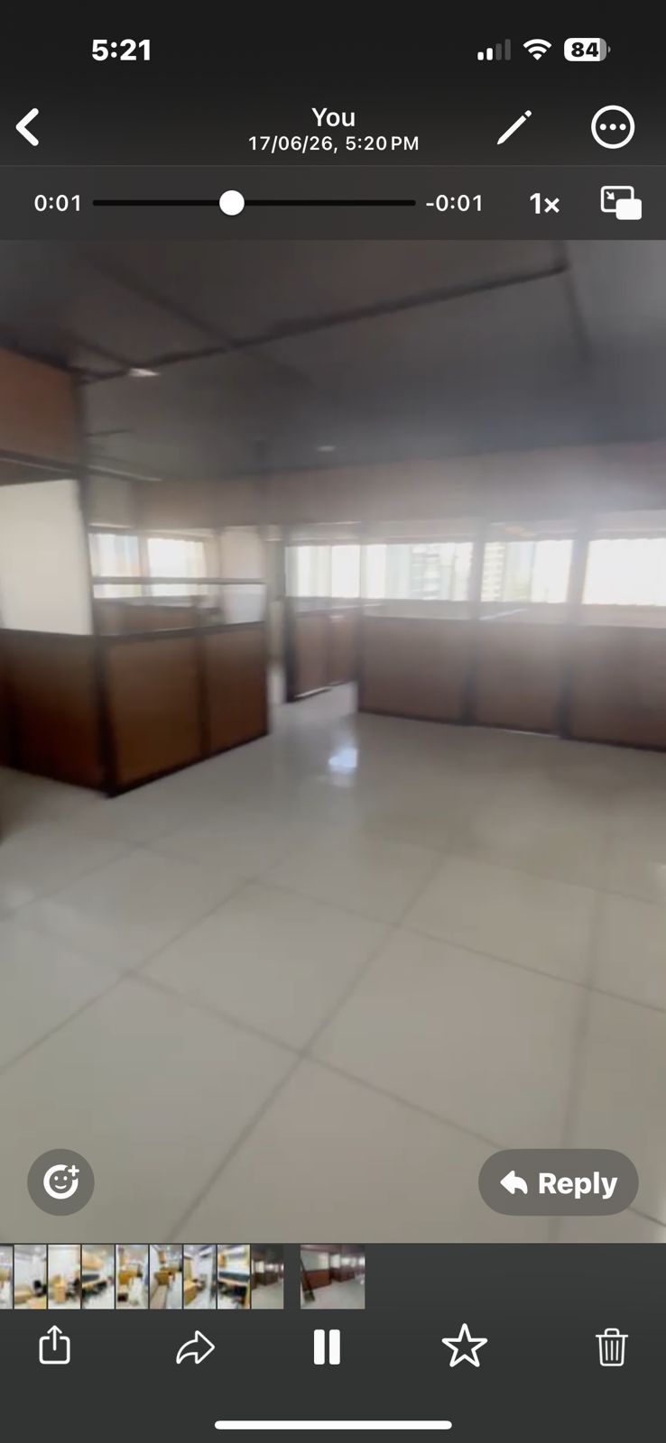 1330 Sq. Ft. Commercial Office for Rent in Gota Ahmedabad - Media 2