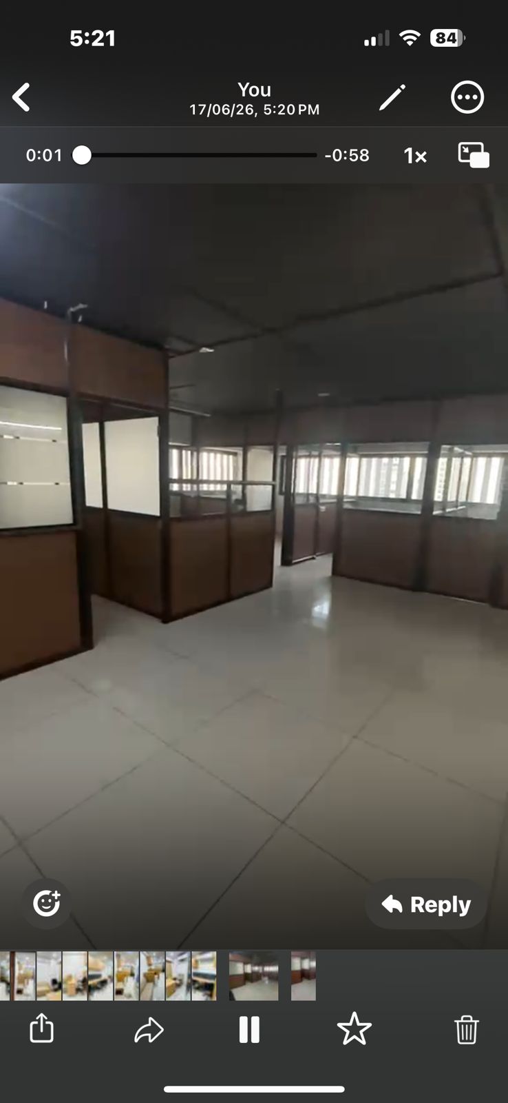 1330 Sq. Ft. Commercial Office for Rent in Gota Ahmedabad - Media 4