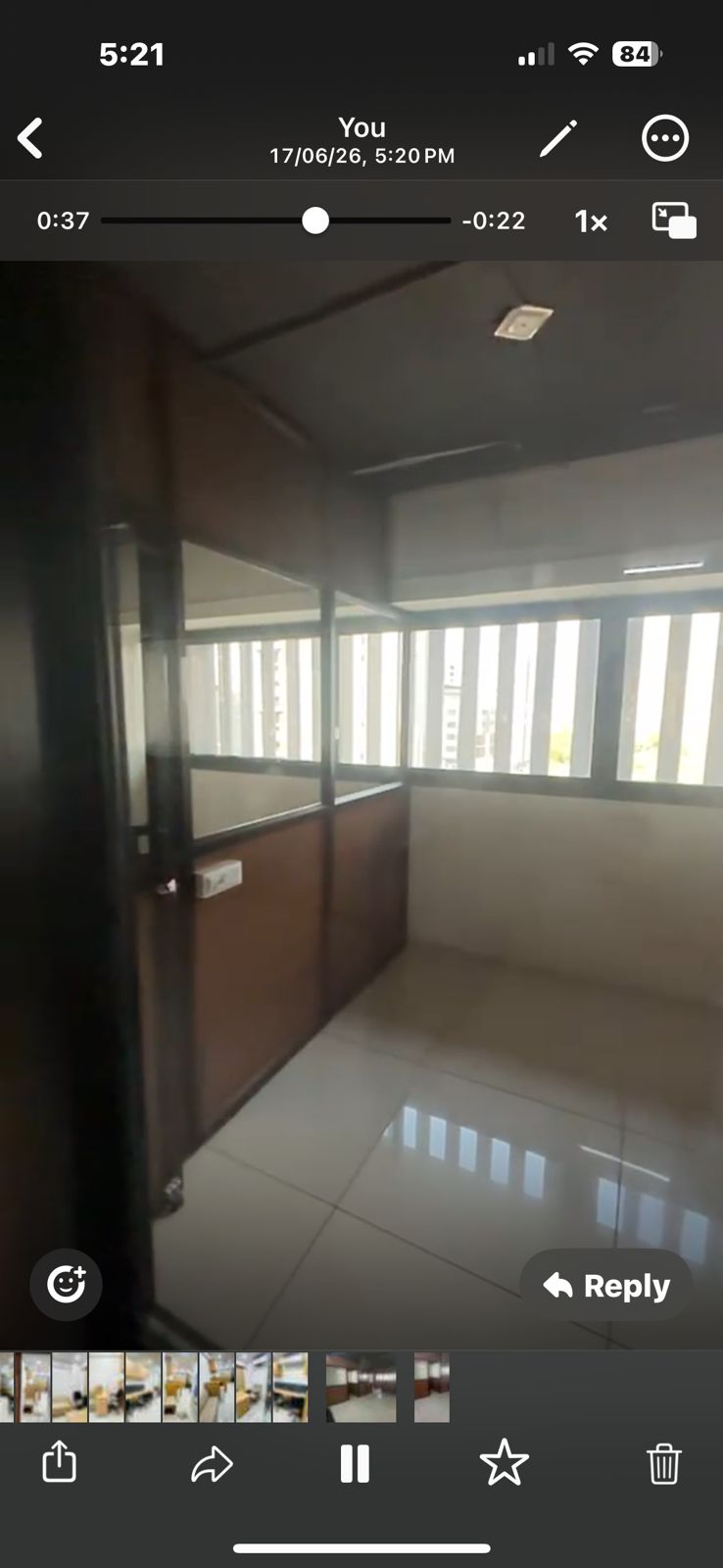 1330 Sq. Ft. Commercial Office for Rent in Gota Ahmedabad