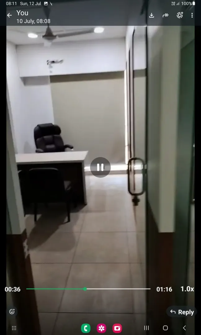 Office 1200 Sq. Ft. Commercial Office for Rent in Thaltej Ahmedabad - Media 6
